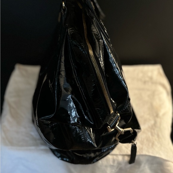 GORGEOUS Authentic Givenchy Black Patent Leather Nightingale bag - Picture 3 of 4